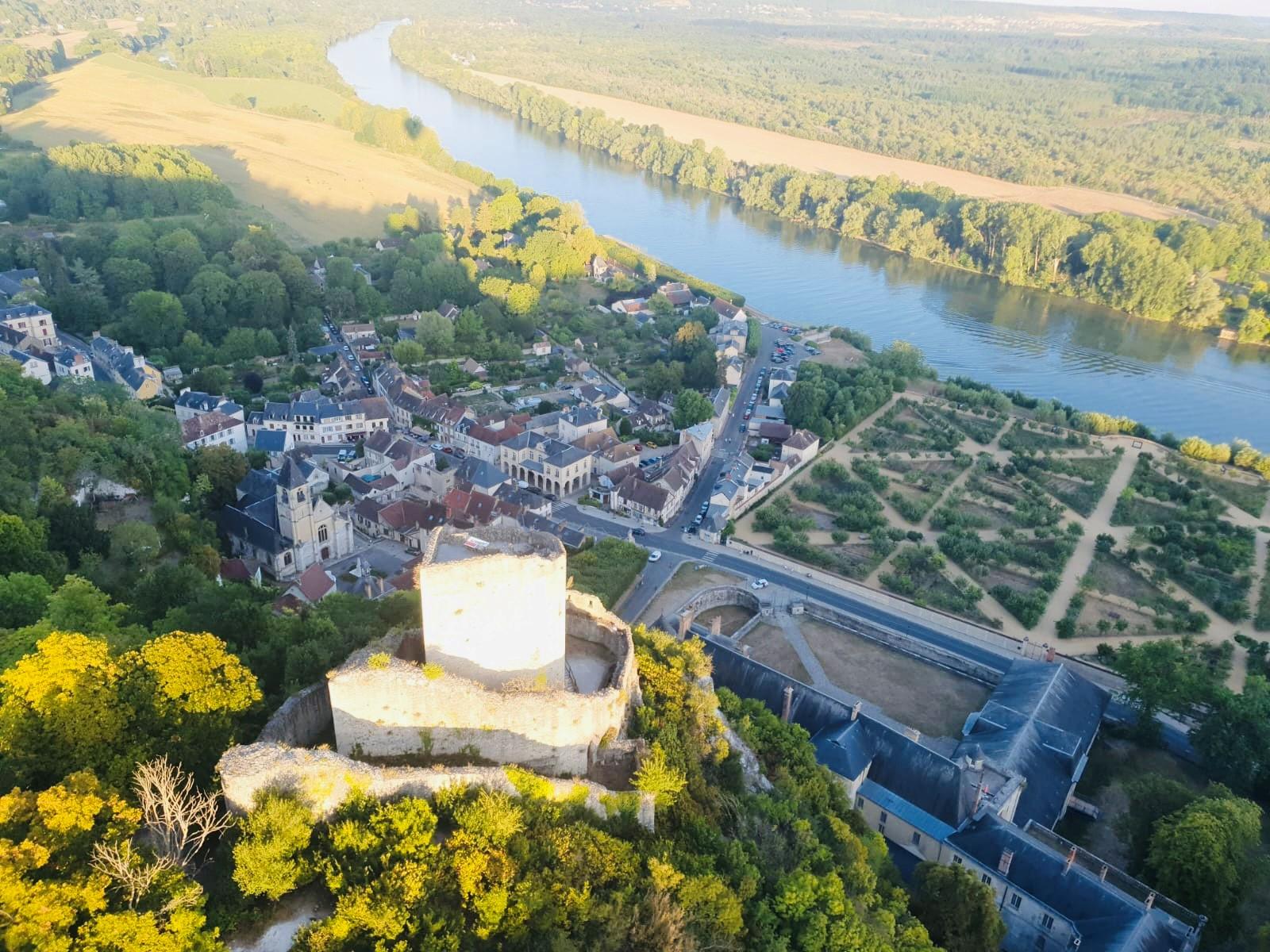 La roche vue aerienne